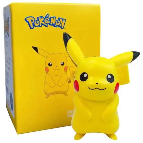 Bring home the world's most iconic Pokémon with this adorable Pikachu Figure! Featuring Pikachu in a sweet standing pose with its signature rosy cheeks and bright smile, this collectible perfectly captures the charm and personality that has made Pikachu a fan favorite for generations.

Crafted with clean lines, vibrant colors, and a smooth finish, this figure is ideal for display on desks, shelves, gaming setups, or alongside other Pokémon collectibles. Its compact size makes it easy to showcase anywhere wh