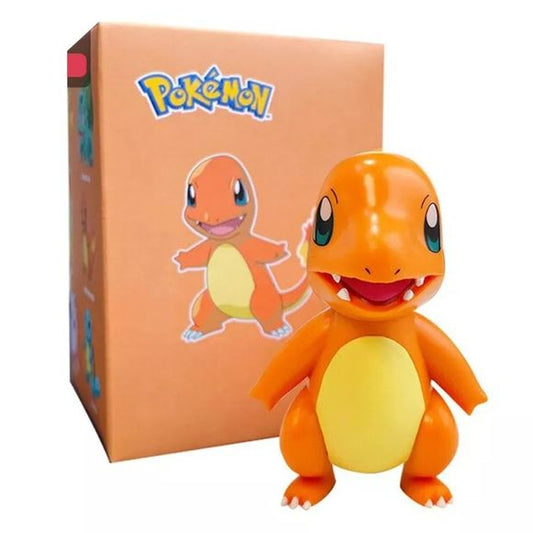 Bring home one of the most iconic starter Pokémon with this adorable Charmander Figure! Featuring the beloved Fire-type Pokémon in its classic design, this collectible captures Charmander's cheerful personality and signature flame-tipped tail in a clean, display-friendly sculpt.

Carefully crafted with vibrant colors and smooth finishes, this figure makes a fantastic addition to any Pokémon collection. Whether displayed on a desk, bookshelf, gaming setup, or alongside other Pokémon collectibles, Charmander