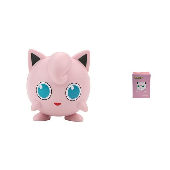 Bring home one of Pokémon's most beloved characters with this adorable Jigglypuff Figure! Featuring the iconic Balloon Pokémon in a cheerful pose with its signature bright blue eyes and curl of hair, this collectible perfectly captures Jigglypuff's charming personality.

Carefully sculpted with smooth finishes and vibrant colors, this figure makes a wonderful display piece for Pokémon fans of all ages. Its compact size and clean design make it ideal for desks, bookshelves, gaming setups, or dedicated Pokémo