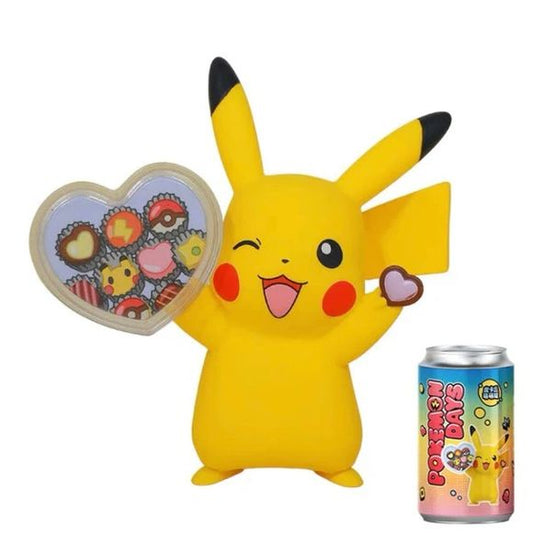 Langbowang Pokemon Days Limited Edition Chocolates Pikachu Collector’s Can & Figure Set