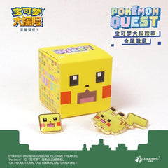 Pokémon Quest Metal Pin – Official Pokémon Collectible Enamel Pin

Show off your love for Pokémon Quest with this officially licensed Pokémon Quest Metal Pin! Inspired by the unique block-style artwork from the hit Pokémon Quest game, each collectible pin features colorful enamel detailing and a premium metal finish, making it the perfect accessory for Pokémon fans and collectors.

Available in a variety of Pokémon Quest character designs, these pins are perfect for decorating backpacks, jackets, hats, lany