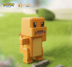 Bring the fiery spirit of a classic Pokémon starter to your collection with this Langbowang Pokémon Quest Series Figure featuring Charmander. Inspired by the distinctive block-style world of Pokémon Quest, this collectible reimagines the beloved Fire-type Pokémon with a charming cube-shaped design that captures the fun and adventure of the game.

With its bright orange coloring, pixel-inspired details, and iconic tail flame, Charmander is instantly recognizable and makes a standout addition to any Pokémon d