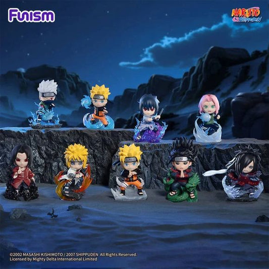 Caja Sorpresa de Figura Funism Naruto Shippuden Chronicles Gran Guerra Ninja Serie Vol. 1