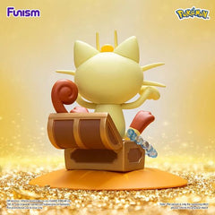 Funism Twinkmont Pokemon Meowth Prime Figure Mini PVC Statue