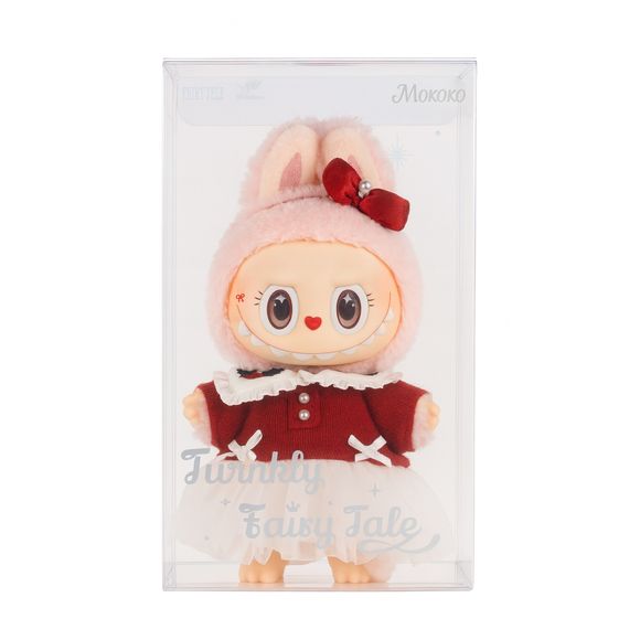 Bring home the charm of the holiday season with the Mokoko Twinkly Fairy Tale figure — a POP LAND exclusive release and a must-have collectible for fans of Pop Mart’s beloved character line.

This authentic figure features Mokoko dressed in an adorable pink fuzzy bunny hood, complete with a velvet bow accent, paired with a festive red sweater and a delicate layered tulle skirt. Packaged in its original clear display box, it’s perfect for collectors who cherish beautifully presented pieces.

Every detail of