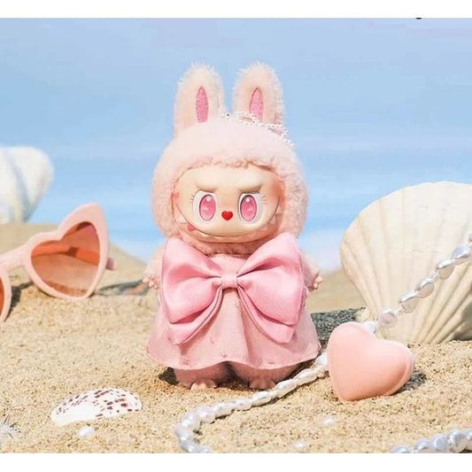POP MART Pop Land Labubu MOKOKO Jump Into Summer Vinyl Plush Pendant AUTHENTIC