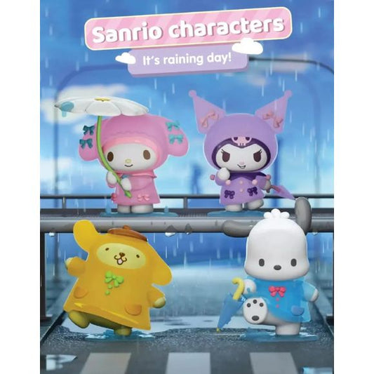 Langbowang x Sanrio Characters It's a Rainy Day! Series Figure - Kuromi