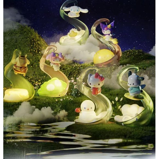 Langbowang Sanrio Characters Natural Spirit Light Up Figure - Hello Kitty