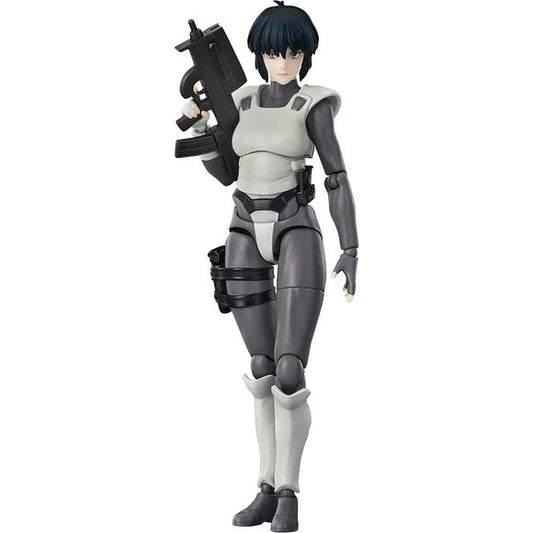 <p><strong>PRE-ORDER: Expected to ship in April of 2027.</strong></p>

<p>From the classic 1995 anime film <em>Ghost in the Shell</em> comes <strong>Motoko Kusanagi in her Simple Armored Suit</strong> as part of Good Smile's <strong>Hyper Body</strong> action figure series!</p>

<p>Created in celebration of the film's 30th anniversary, this release brings the Major's iconic armored appearance to life as a fully articulated figure for the first time. Standing approximately <strong>5.91 inches (15 cm) tall</s