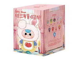 Step into a whimsical world with the Baby Three “Children’s Wonderland” Plush Blind Box!

Unbox enchantment with this cushiony collectible series where fantasy and charm meet in every figure. Each blind box contains one random plush from the Wonderland collection — designs inspired by fairy-tale motifs, dreamy color palettes, and imaginative details. Standing approximately 80-96 mm tall, each figure is crafted with soft plush plus durable elements (PVC bases or accessories) and is designed to delight fans,