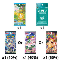 Pokemon TCG Simplified Chinese Exclusive Departure Collection Gift Box (1 Random)