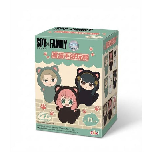 EAKI Spy X Family Car Ears Series Stuffed Plush Keychain Blind Box