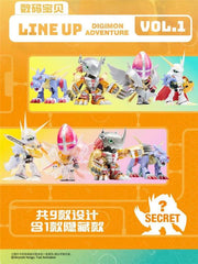 Bandai BNESH PLABAKO Digimon Adventure Vol. 1 Figure Blind Box - 1 Random