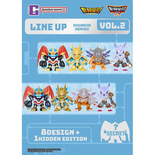 Bandai BNESH PLABAKO Digimon Adventure Vol. 2 Figure Blind Box - 1 Random