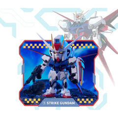 Bandai BNESH QMSV Mini Strike Gundam & Destiny Gundam Serie Blind Box 1 Zufällig
