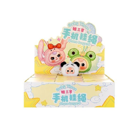 Cureplaneta Baby Three Phone Lanyard Plush Blind Box