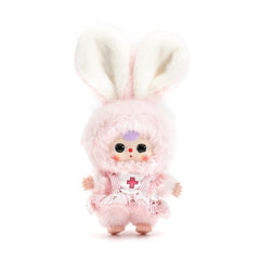 Cureplaneta Baby Three Miniature Mini Bunny Plush Pendant Keychain Blind Box