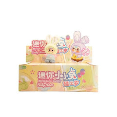 Cureplaneta Baby Three Miniature Mini Bunny Plush Pendant Keychain Blind Box