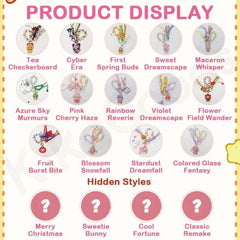 Cureplaneta Baby Three Love Chain Time Acrylic Keychain Blind Box