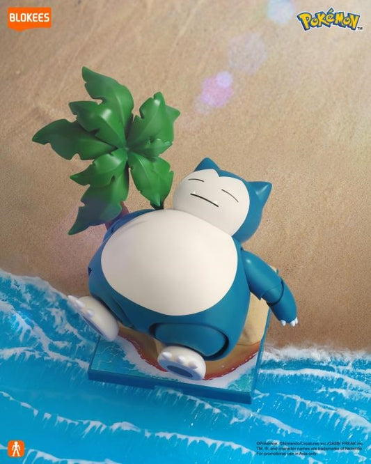 <p>Bring the sleepy powerhouse <strong>Snorlax</strong> to your Pokémon collection with the <strong>Blokees Pokémon Classic Version-L Snorlax Figure</strong>!</p>

<p>This officially licensed Pokémon collectible recreates Snorlax in Blokees' larger <strong>Classic Version-L</strong> format, giving the fan-favorite Pokémon a more substantial display presence than the smaller CV-S releases.</p>

<p>Snorlax features articulated joints for simple posing while retaining its familiar rounded silhouette, sleepy ex