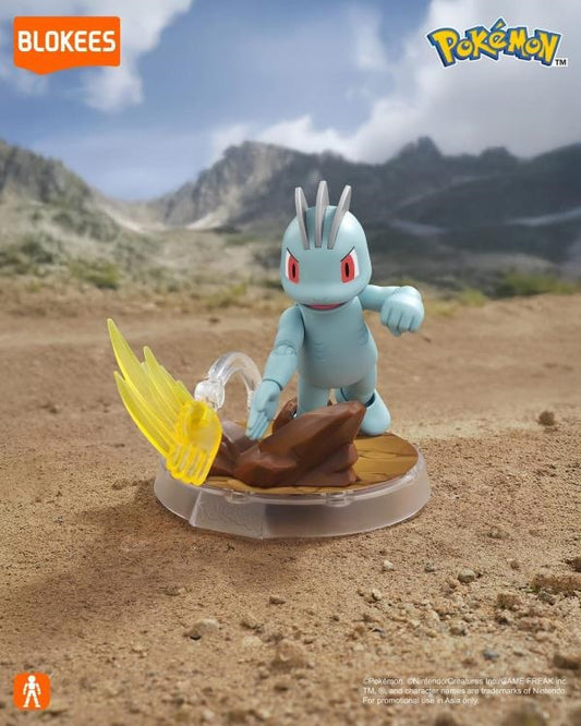 Blokees Pokemon Classic Version-S Machop Plastic Model Kit