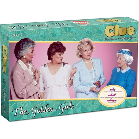 USAopoly The Golden Girls Clue Board Game | Galactic Toys & Collectibles