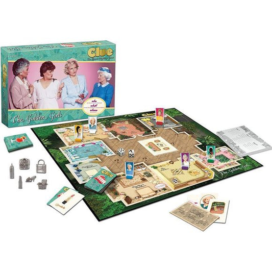 USAopoly The Golden Girls Clue Board Game | Galactic Toys & Collectibles