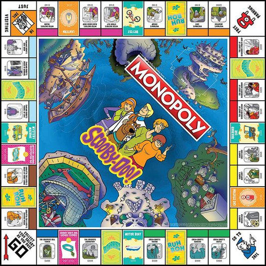 Monopoly Scooby-Doo! 50th Anniversary Edition Board Game | Galactic Toys & Collectibles