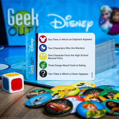 USAopoly Geek Out! Disney Party Trivia Game
