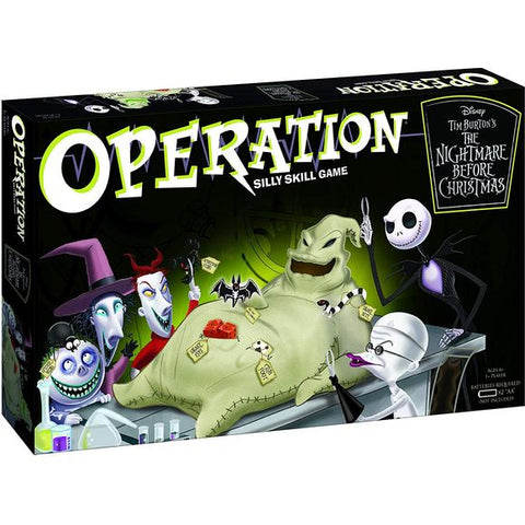 Operation Disney The Nightmare Before Christmas TNBC Board Game | Galactic Toys & Collectibles