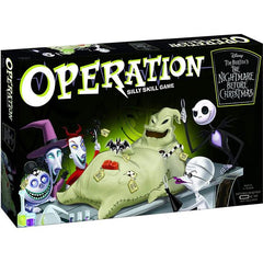 Operation Disney The Nightmare Before Christmas TNBC Board Game