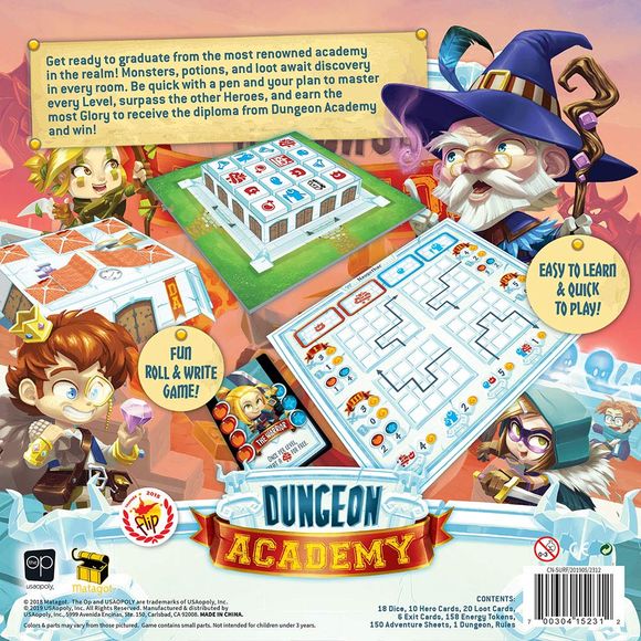 Dungeon Academy Board Game | Galactic Toys & Collectibles