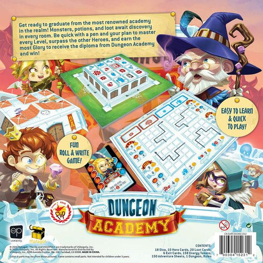 Dungeon Academy Board Game
