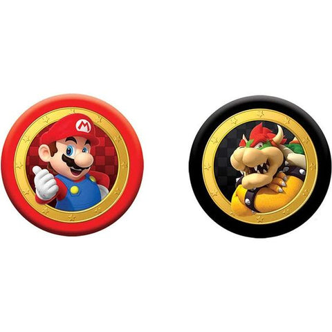 Nintendo Super Mario vs. Bowser Checkers & Tic Tac Toe Game Tin | Galactic Toys & Collectibles