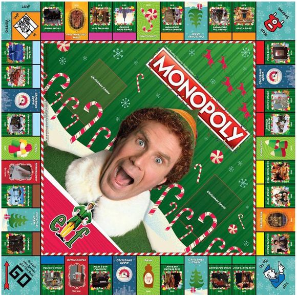 Monopoly Elf Board Game | Galactic Toys & Collectibles