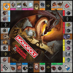 Monopoly Dungeons & Dragons Edition Board Game | Galactic Toys & Collectibles