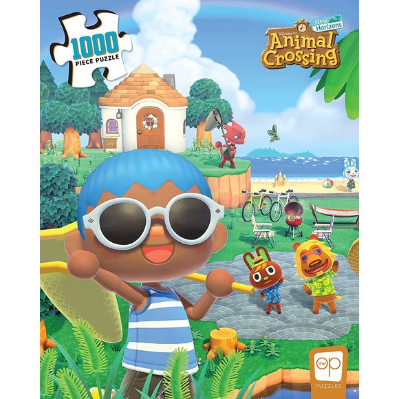 Animal Crossing Summer Fun 1000 Piece Jigsaw Puzzle 19x27-inch | Galactic Toys & Collectibles