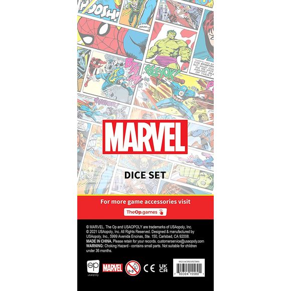 Marvel Villains Collectible D6 Dice Set | Galactic Toys & Collectibles