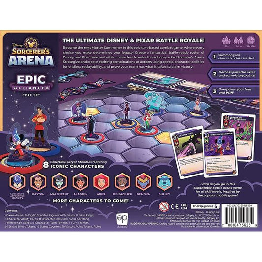 USAopoly Disney Sorcerer's Arena: Epic Alliances Core Set | Strategy Board Game
