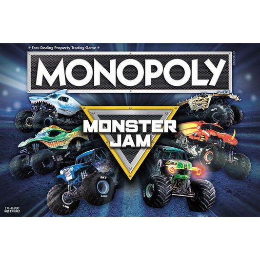 Monopoly Monster Jam Board Game | Galactic Toys & Collectibles