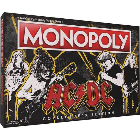 USAopoly Monopoly AC/DC Edition Board Game | Galactic Toys & Collectibles