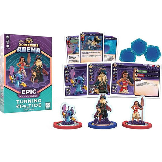 USAopoly Disney Sorcerer’s Arena: Epic Alliances Turning The Tide Expansion | Galactic Toys & Collectibles