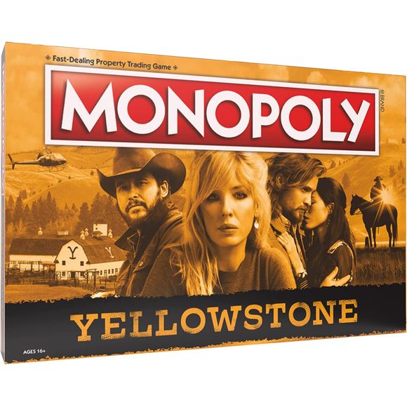 USAopoly Monopoly Yellowstone Edition Board Game | Galactic Toys & Collectibles