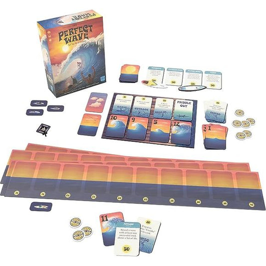 Usaopoly: The Perfect Wave - Surfing Themed Card Game | Galactic Toys & Collectibles