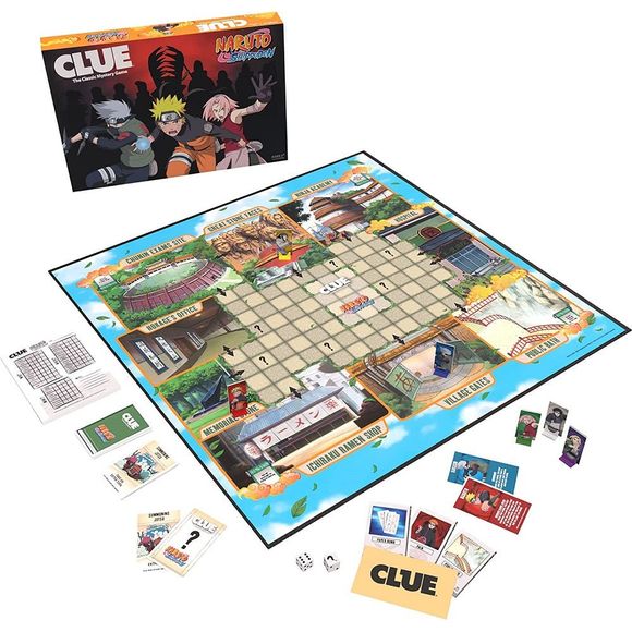 Clue Naruto Edition Board Game | Galactic Toys & Collectibles