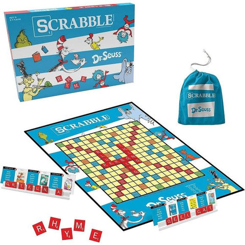 USAOPOLY Scrabble Dr. Seuss Edition Board Game | Galactic Toys & Collectibles