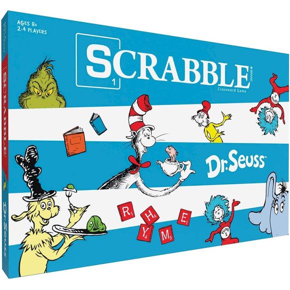 USAOPOLY Scrabble Dr. Seuss Edition Board Game | Galactic Toys & Collectibles
