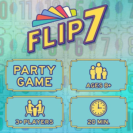 The OP Games: Flip 7 (2nd Edition) - Card Game