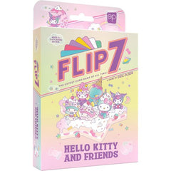 Celebrate Hello Kitty and Friends in a press-your-luck card game, where you score points based on the value of the Friend cards in front of you. The higher the number on the Friend card is, the more valuable the card is… And the more copies of that Friend card there are in the deck. Press your luck to collect sweet Modifier cards and take special Actions, but be careful not to collect a second card with the same friend, or you are out of the round, scoring nothing.