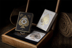 A special collector's edition set featuring four decks of Artisan Playing Cards
Laser-etched and wood engraved, it's the perfect gift for any occasion
"The best playing cards ever produced." - David Copperfield